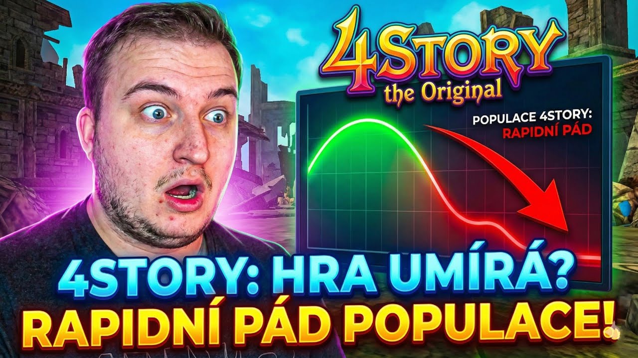 ŠOKUJÍCÍ ČÍSLA: 4Story the Original ztrácí hráče! 😱