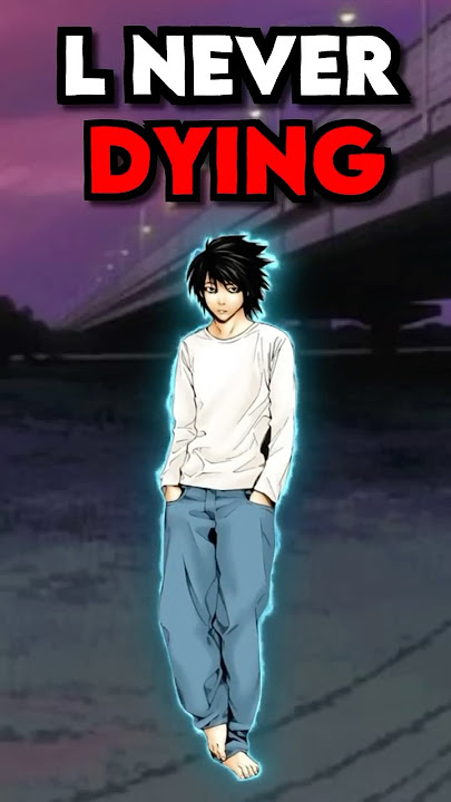 Death Note, but L wins…