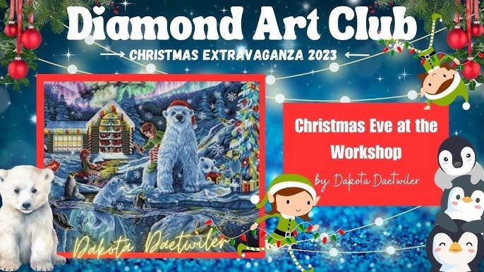 UNBOXING: Diamond Art Club Emerald City Wizard of Oz Diamond painting kit 