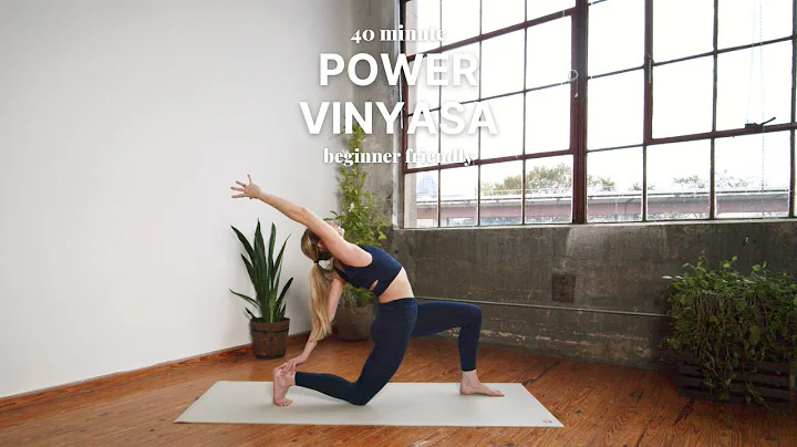 40 Minute Power Vinyasa | energizing beginner friendly flow