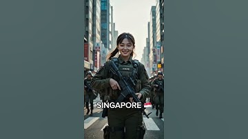 Beautiful Female Soldier across countries #ai #military  #army #ytshorts #shorts #soldier