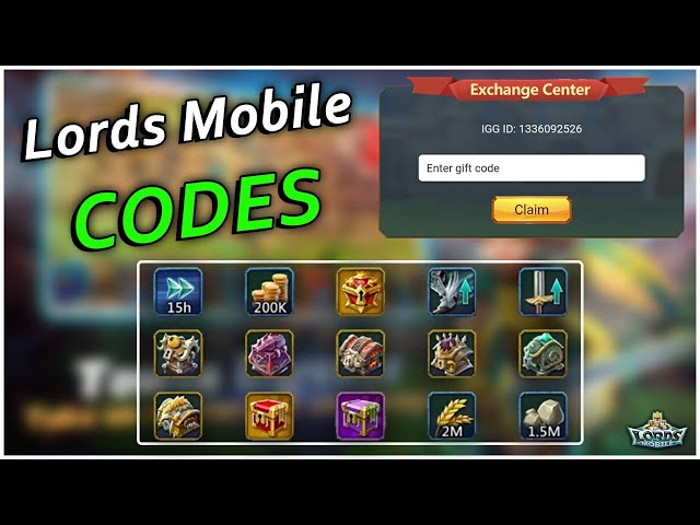 Lords Mobile codes (November 2022): Free VIP points and more