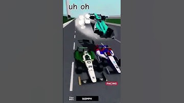 he was airborne😶 #roblox #game #charlottemotorspeedway #indycar #reenactment #crash