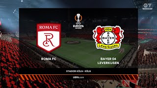 AS Roma vs Bayer Leverkusen - UEFA Europa League Semi-Final | 2nd May 2024 Full Match - FC 24