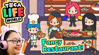 Toca Life World - Cherry Works in a Fancy Restaurant!!!