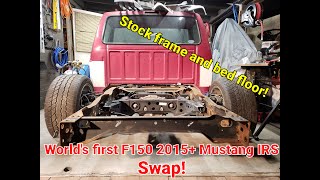 Pro Touring OBS F150 Race Truck Build | First OBS Ford S550 IRS swap EVER