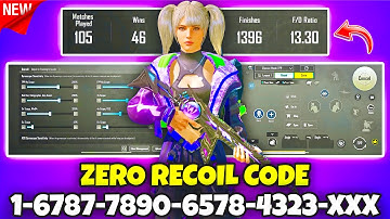 🔥Bgmi sensitivity settings 2025 🥵 | Bgmi best sensitivity settings 😱| Zero recoil sensitivity bgmi.