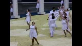 Mandeville High winter guard SLU 4/6/13