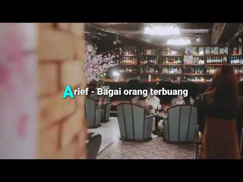 Arief - Bagai orang terbuang (Lirik) #Versi_drama_korea_romantis