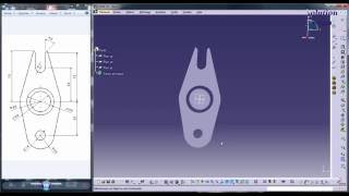 Catia V5 tuto | Part Design | Practice 3 HD for beginners Wealth