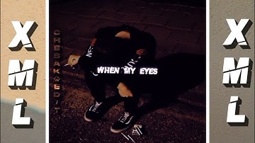 why not me🔰 alight motion free XML🔰