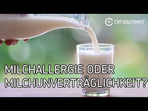 Video: Unterschied Zwischen Laktoseintoleranz Und Milchallergie