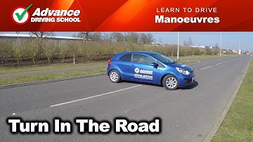 Turn In The Road / 3 Point Turn  |  Learn to drive: Manoeuvres