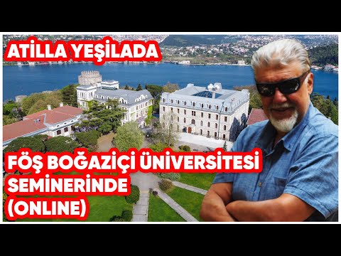 FÖŞ Boğaziçi Üniversitesi Seminerinde (Online)
