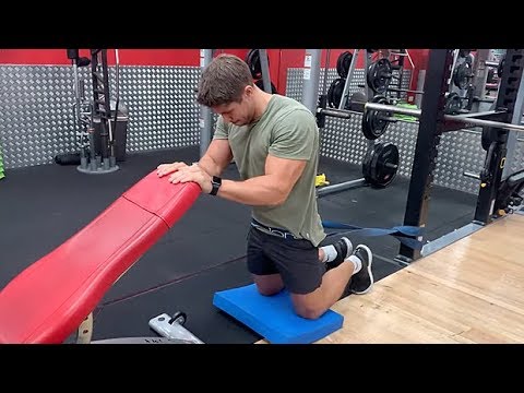Kneeling Thrust for Glutes