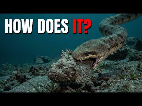 The Sea Snake That Hunts Animals Bigger Than Itself