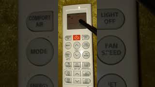 Explication de la télécommande du climatiseur Explanation of the remot controlشرح رموت كنترول للمكيف