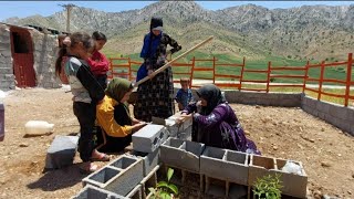 Nomadic Life: Painting the Fence 🎨 | Laying Foundations for a Summer Shade 🌞