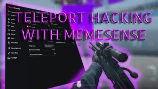 Teleport Hacking In Cs2 With New Exploit Ft. Memesense.gg