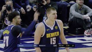 Final Minutes, Orlando Magic vs Denver Nuggets, 12/18/19 | Smart Highlights