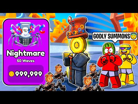 Using ONLY SUMMONS in Toilet Tower Defense