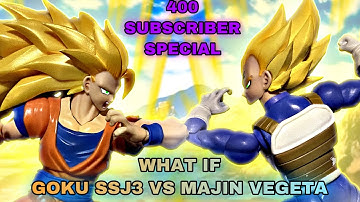 SSJ3 GOKU VS VEGETA [WHAT-IF DBZ STOP MOTION]