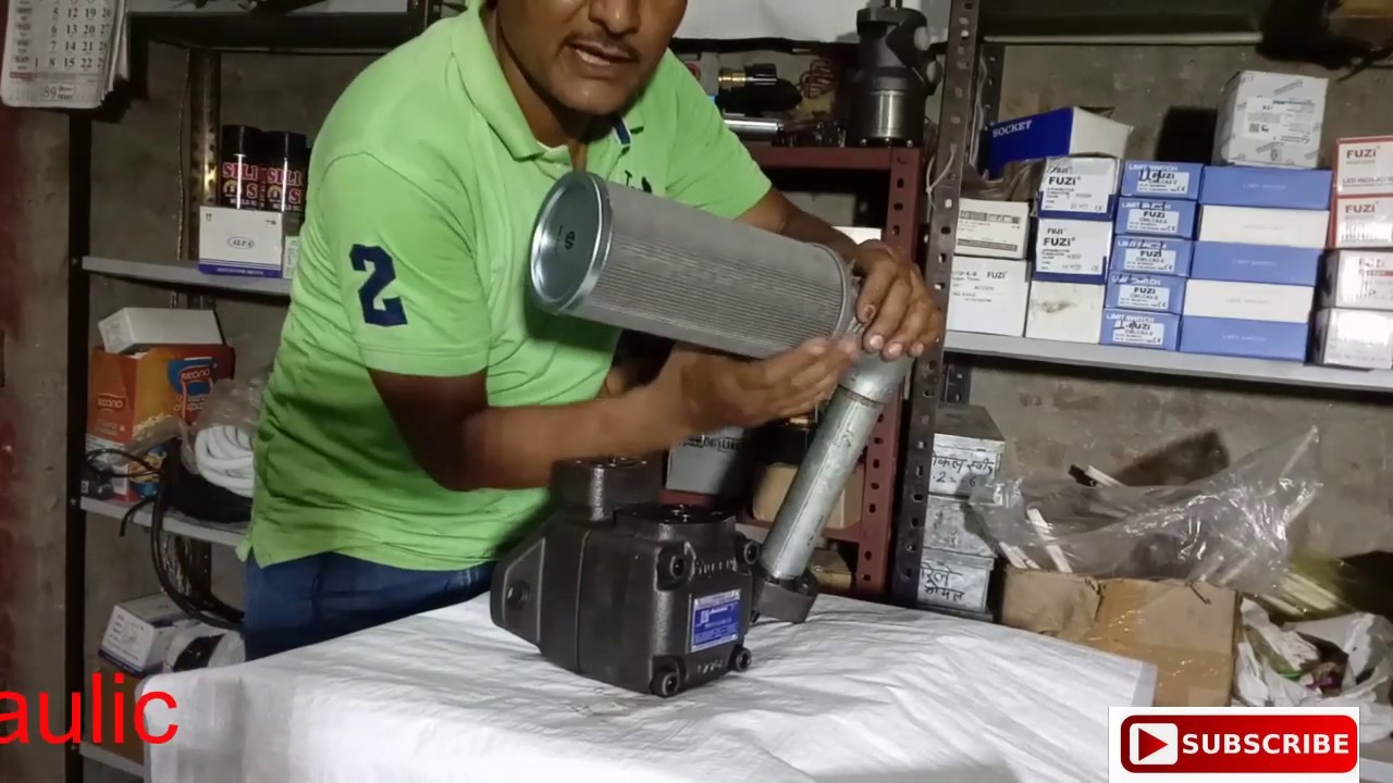 Hydraulic oil filter// filter change kaise karen