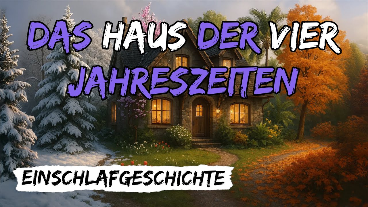 Das Haus der vier JahreszeitenㅣGeschichte zum einschlafenㅣVersteckt in einem friedlichen Wald