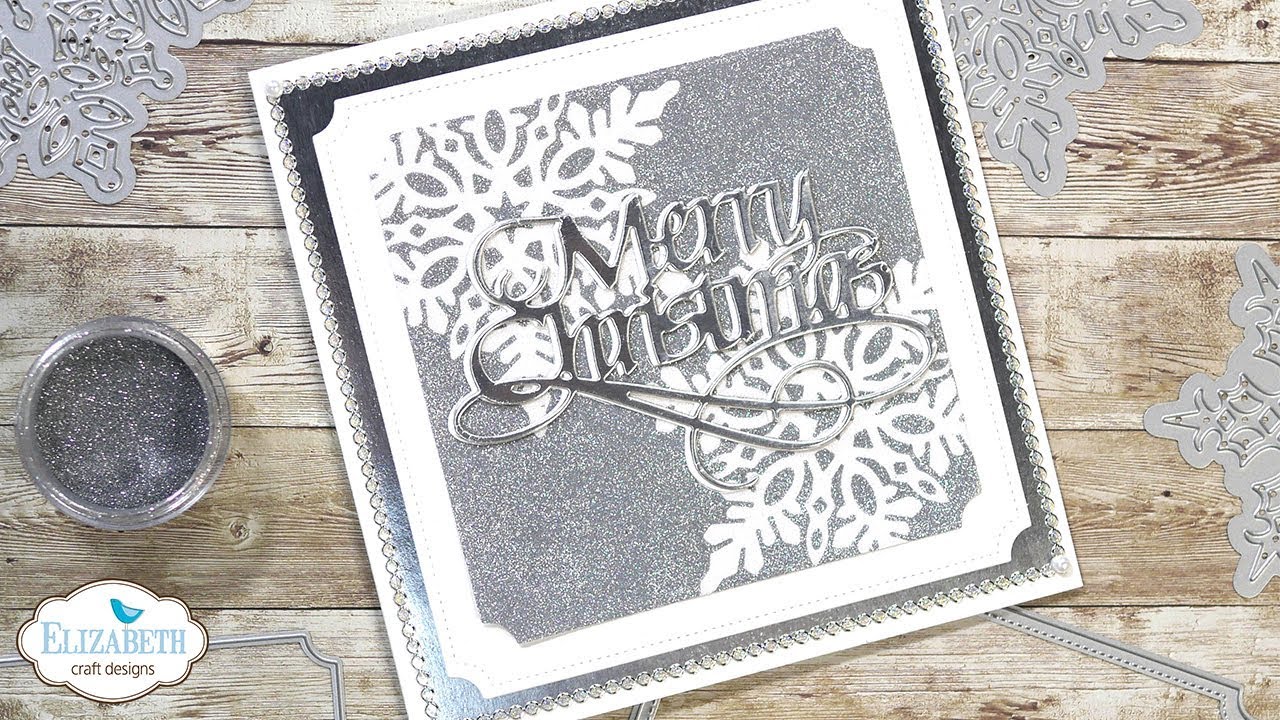 Snowflake Masking Card Technique Friday With Els YouTube