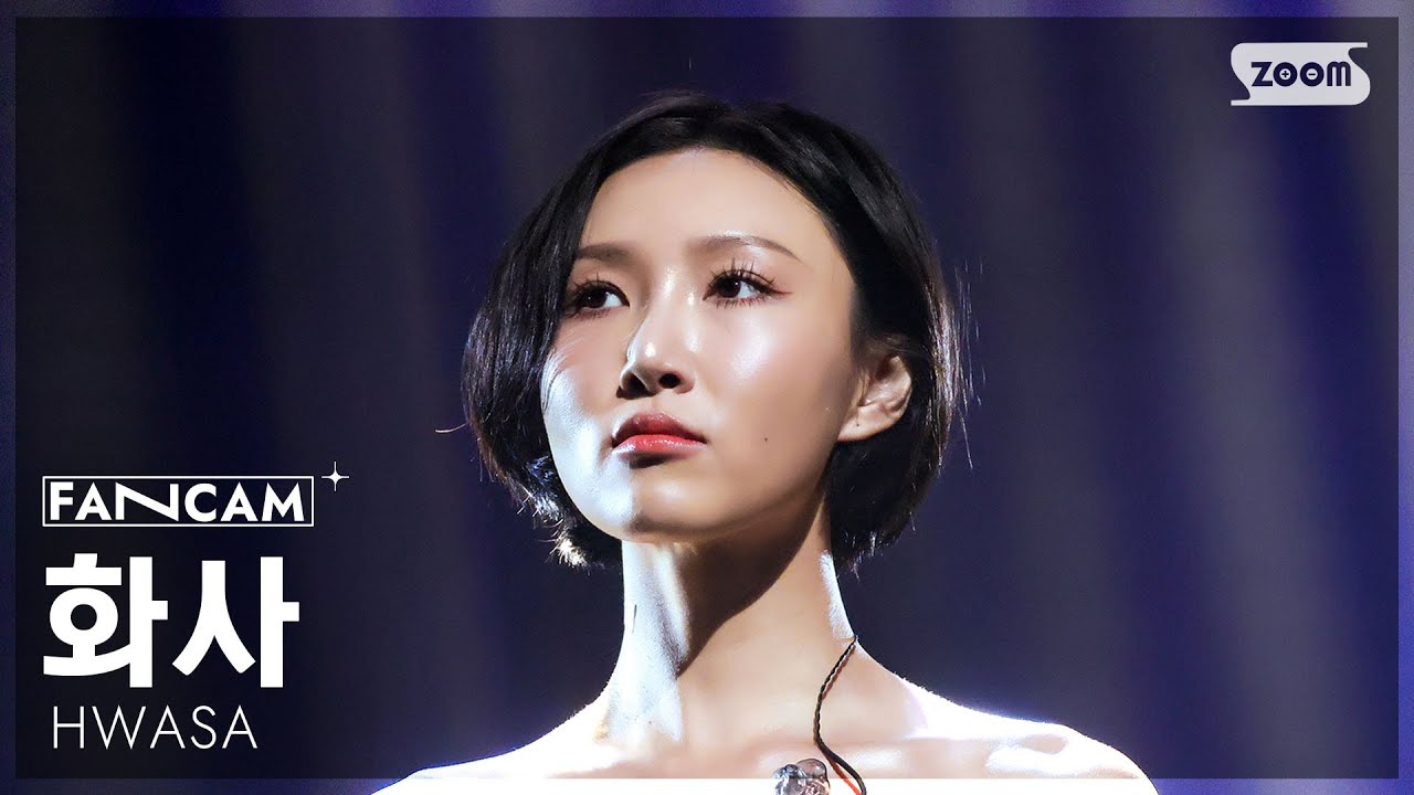 [안방1열 직캠4K] 화사 'Good Goodbye' (HWASA FanCam) @SBS Inkigayo 251019