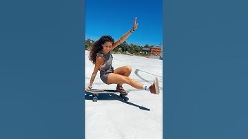 SurfSkate tutorial #surfskate #skate #skatergirl #skateboardgirl #tutorial  #beginners #carverskate