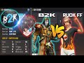 B2K VS RUOK FF | BORN2KILL VS ONE TAP KING | BEST ROOM EVER - تحدي الاساطير بين بورن تو كيل ضد ريوك