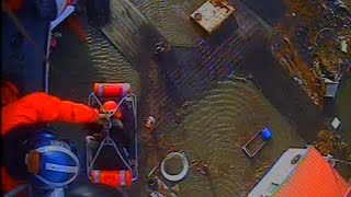 USCG Aircrew Rescues Flood Survivors In Kipnuk, AK