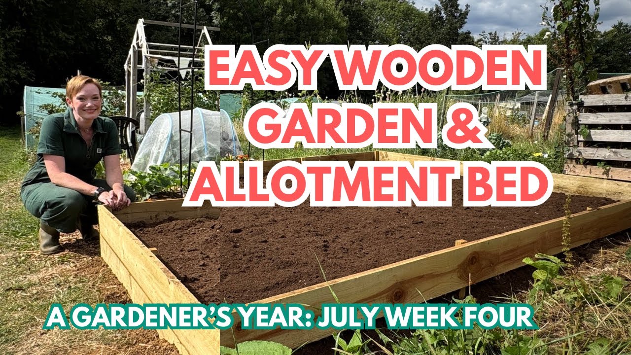 How To Build A Raised Allotment Bed - A GARDENER’S YEAR 2025: JULY ...