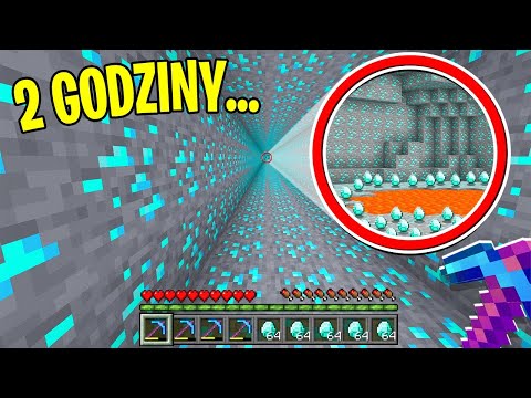 KOPAŁEM SIĘ przez 2 GODZINY PRZED SIEBIE i ZNALAZŁEM TO… w Minecraft! 😱💎