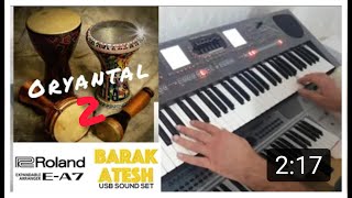 Darbuka-2 - Erkin Koray (Fesuphanallah) - Roland E-A7 Resimi