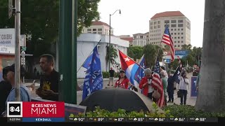 South Floridians react to the Trump verdict