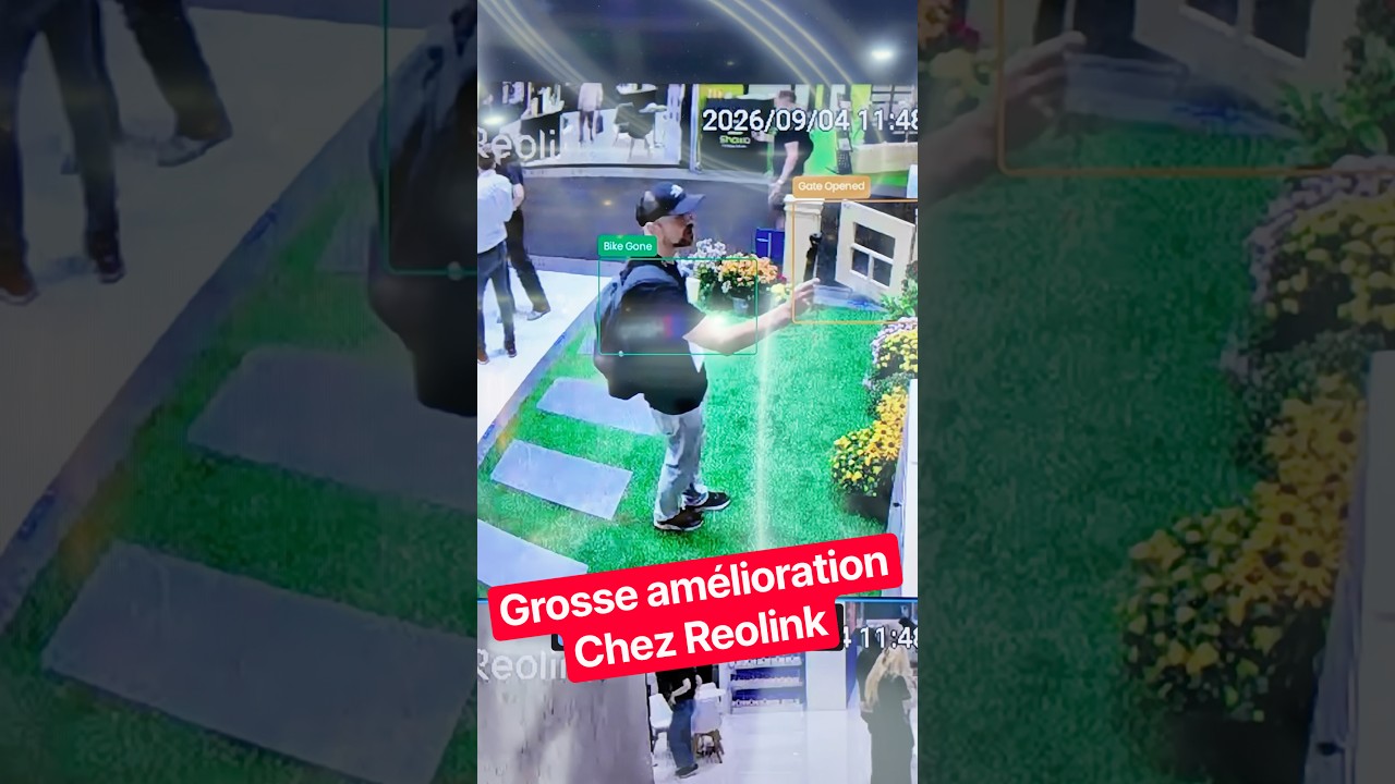 Gros changement dans la vidéosurveillance chez Reolink !