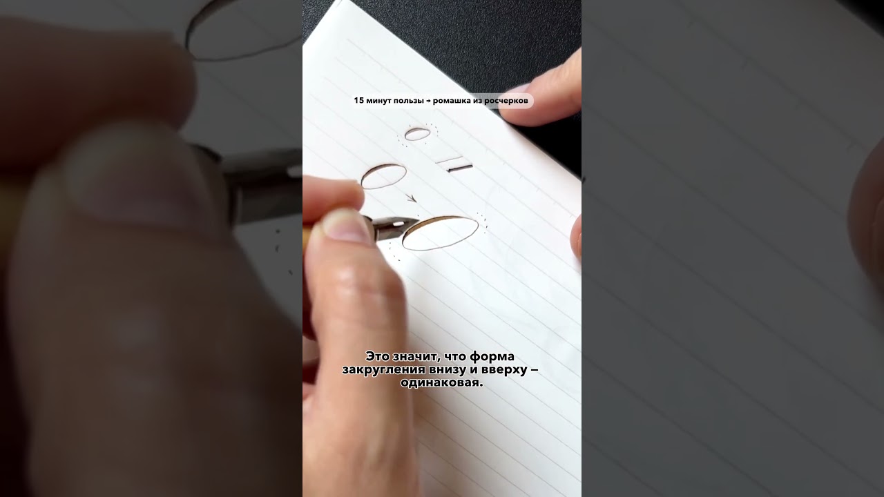 Несколько слов о каллиграфии острым пером 🫶🏻 Овал ♥️