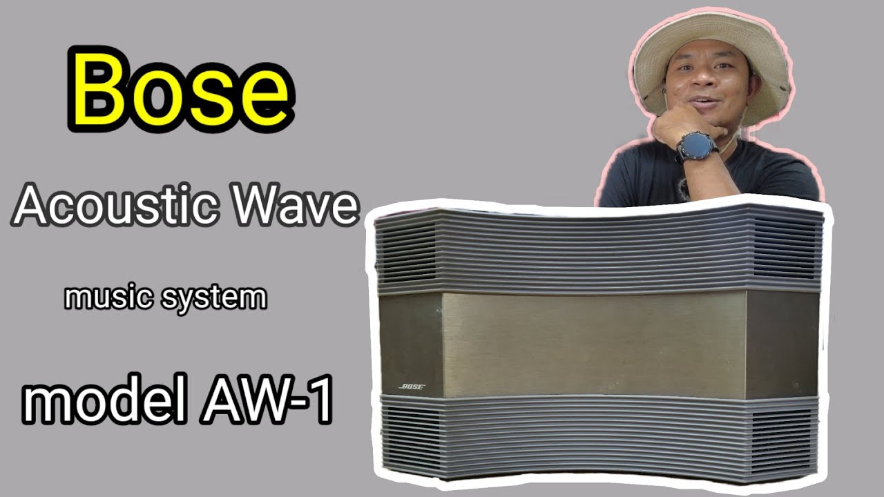 完品BOSE Acoustic Wave Music System AW-1 Bose AW-1 Acoustic Wave Stereo Music System Model AM/FM &Tape