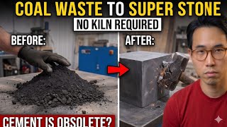 Turn Coal Waste Into Concrete Stronger Than Cement.No kiln required .