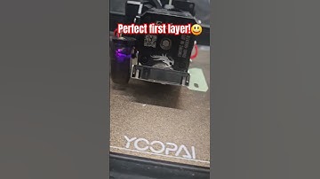 Perfect first layer!!!