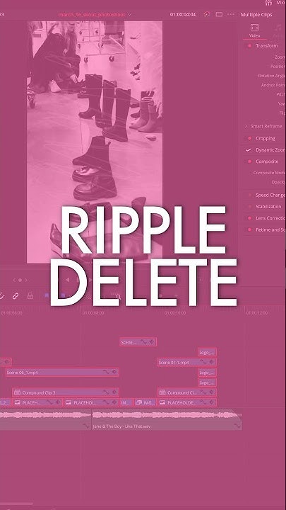 DaVinci s Ripple Delete A Feature Which Removes Clips And Closes Gaps davinci-s-ripple-delete-a-feature-which-removes-clips-and-closes-gaps