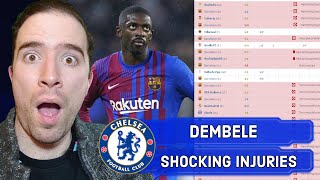 Dembele To Chelsea This Summer? His Injury Record Is A HUGE Concern...