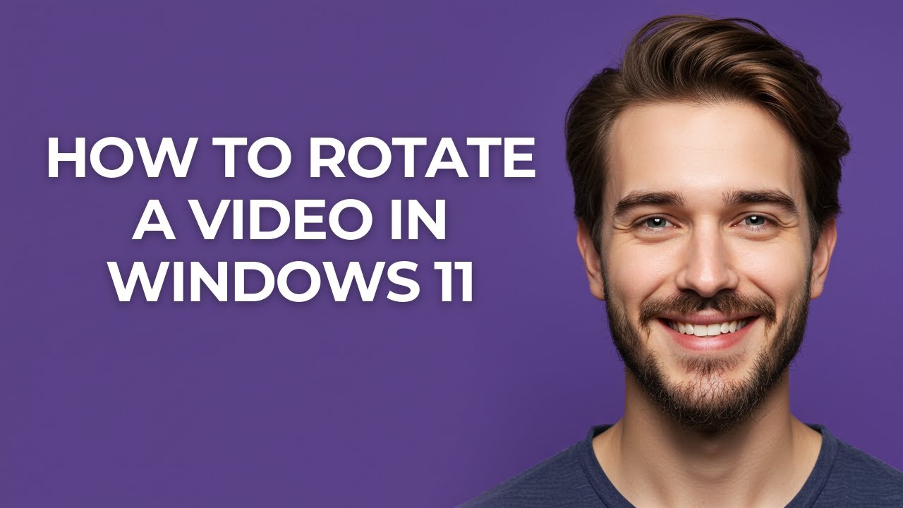 Window Video Rotate How To Rotate A Video In Windows 11 - GUIDE! - YouTube