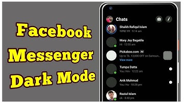 How to Enable Facebook Messenger Dark Mode