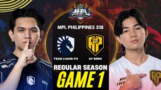 [GAME 1] TEAM LIQUID PH vs AP BREN MPL PH S18 REGULAR SEASON | TLPH vs APBR screenshot 5