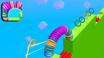 Slinky Run - All Levels Gameplay Android,ios (Part 17)