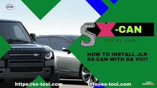 Sx- Can How To Work With Jlr Vci Da