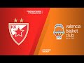 Crvena Zvezda mts Belgrade - Valencia Basket Highlights | Turkish Airlines EuroLeague, RS Round 15